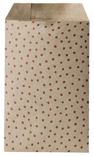 Papírový sáček Polka Red – set 5 ks