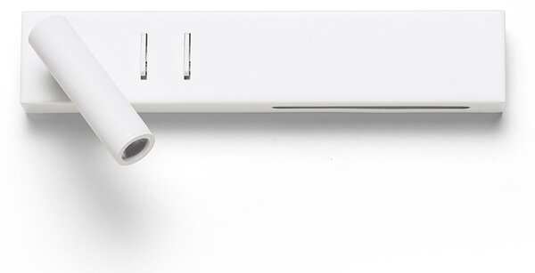RED - DESIGN RENDL RENDL ODEON LED bodové světlo, k posteli bílá R14523