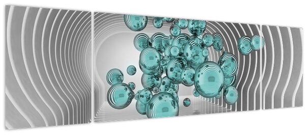 Obraz - Bubliny (170x50 cm)
