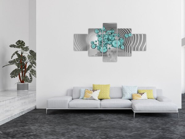 Obraz - Bubliny (125x70 cm)