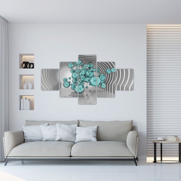 Obraz - Bubliny (125x70 cm)