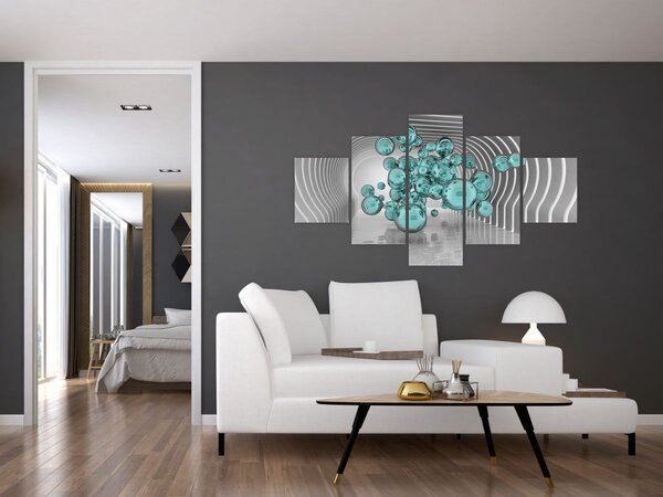 Obraz - Bubliny (125x70 cm)