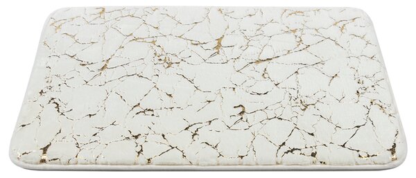 Koupelnová předložka RABBIT SHINE ivory/zlatá, 50x80 cm