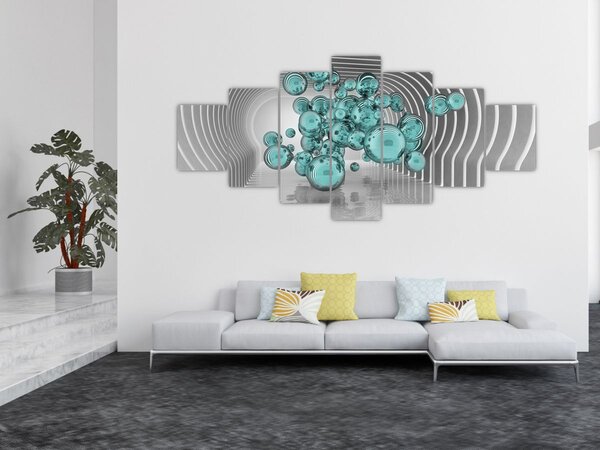 Obraz - Bubliny (210x100 cm)