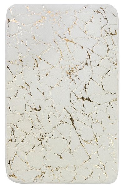 Koupelnová předložka RABBIT SHINE ivory/zlatá, 50x80 cm