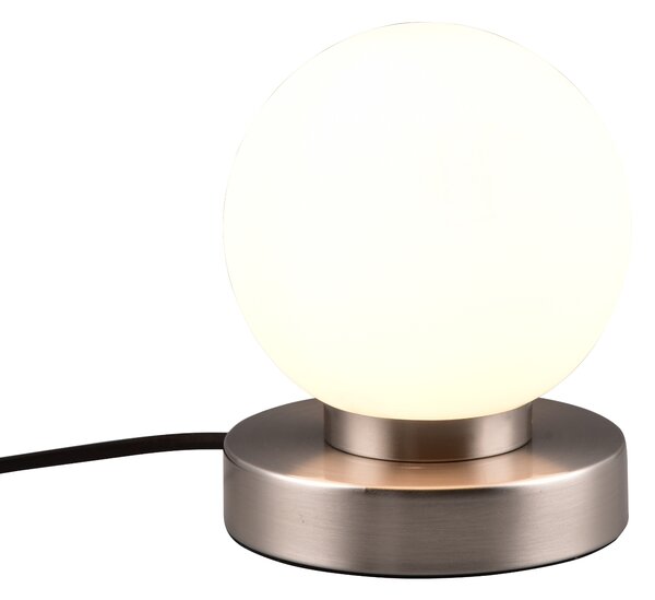 Stolní lampa TOUCH ME 2 bílá/stříbrná