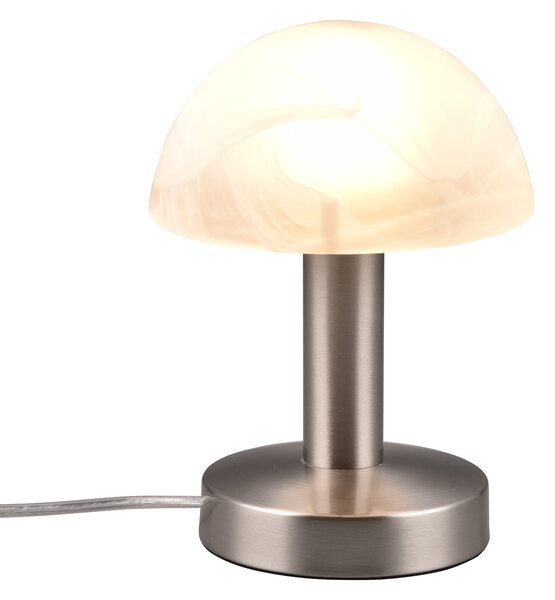 Stolní lampa TOUCH ME 4 bílá/stříbrná