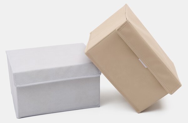 Sinsay - Úložný box s víkem - béžová