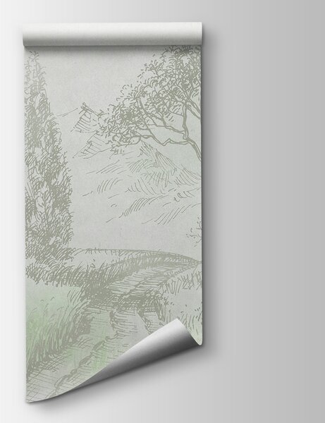 Fototapeta Kresba krajiny, Přírodní fototapety, Populární fototapety, u99570v1 - Tapeko.co.cz