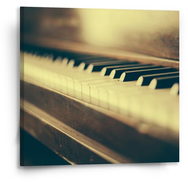 Sablio Obraz Klávesy klavíru - 50x50 cm
