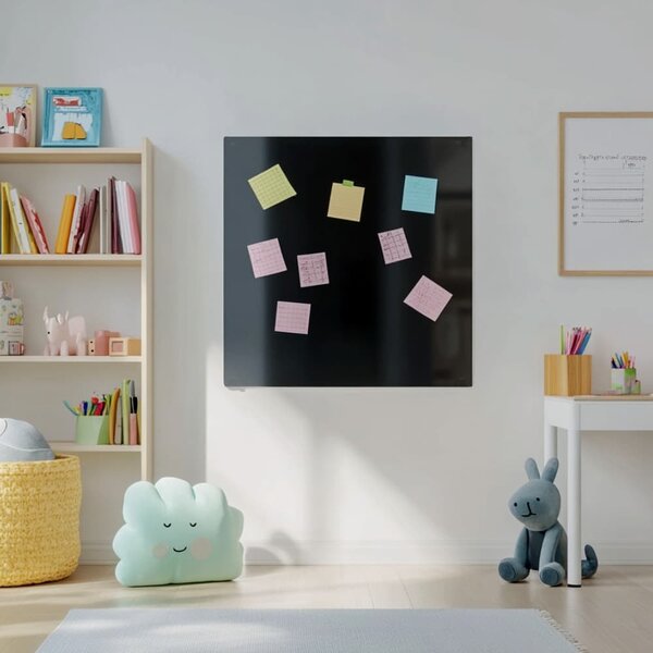 Černá skleněná magnetická tabule Smatab® - 60 × 90 cm