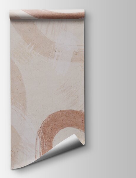 Fototapeta Bílý povrch s hnědou barvou, Designové fototapety na zeď, Populární fototapety, u99656 - Tapeko.co.cz