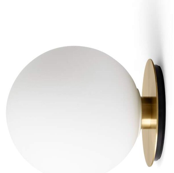 Audo Copenhagen Nástěnná / stropní lampa TR Bulb, brass/matte 71130