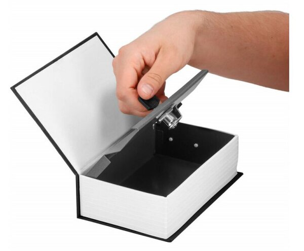 Trezor kniha SPRINGOS SAFEBOOK M černý