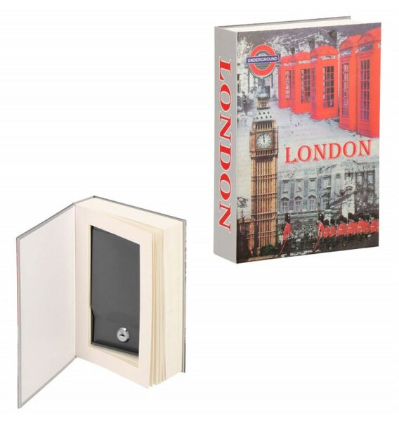 Trezor kniha SPRINGOS SAFEBOOK M LONDON