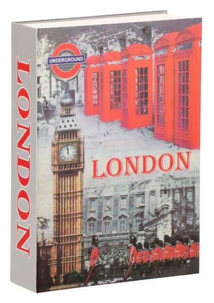 Trezor kniha SPRINGOS SAFEBOOK M LONDON