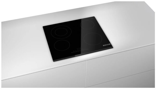 Bosch PKF631FP3E varná deska Černá Vestavěné 60 cm Keramický 4 zóna/zón