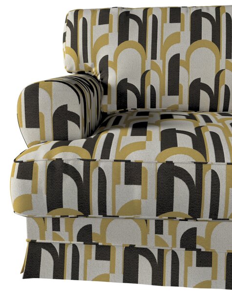 Potah na pohovku IKEA Ekeskog rozkládací barva vícebarevná látka pletený vzor, vzorované