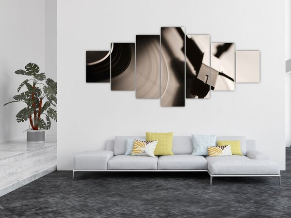 Obraz - Gramofonová deska (210x100 cm)