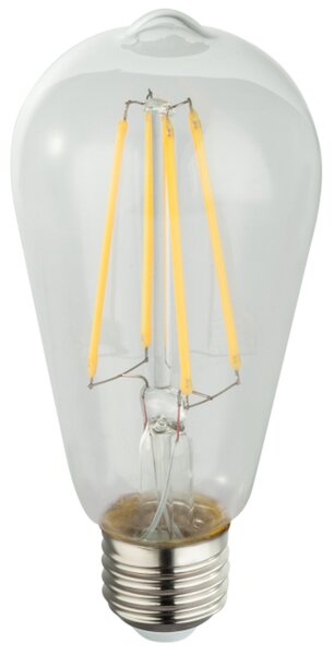 LED žárovka filament 11399 E27, 7W, teplá bílá, čirá