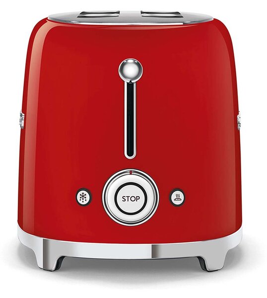 Smeg TSF01RDEU toustovač 6 2 krajíců 950 W Červená