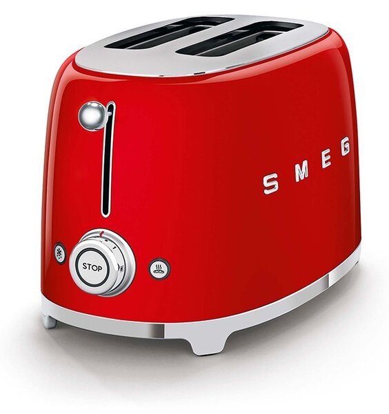 Smeg TSF01RDEU toustovač 6 2 krajíců 950 W Červená