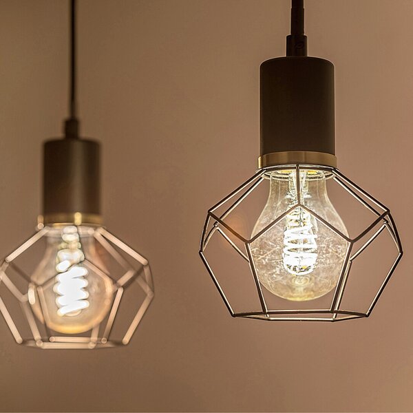 LED žárovka filament 79166 E27, 4W, teplá bílá, jantarová