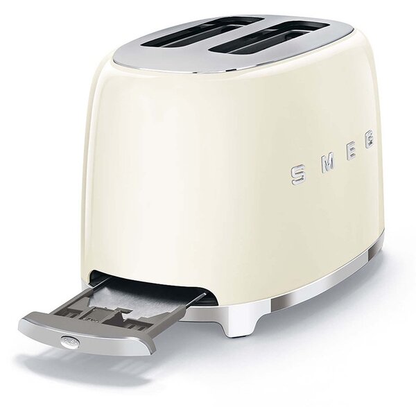 Smeg TSF01CREU toustovač 6 2 krajíců 950 W Krém