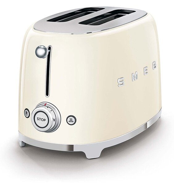 Smeg TSF01CREU toustovač 6 2 krajíců 950 W Krém
