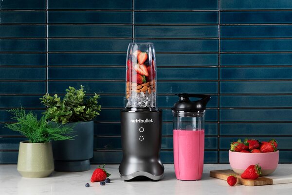 NTB NutriBullet NB1206DGCC 0,9 l Stojací mixér 1200 W Černá, Průhledná