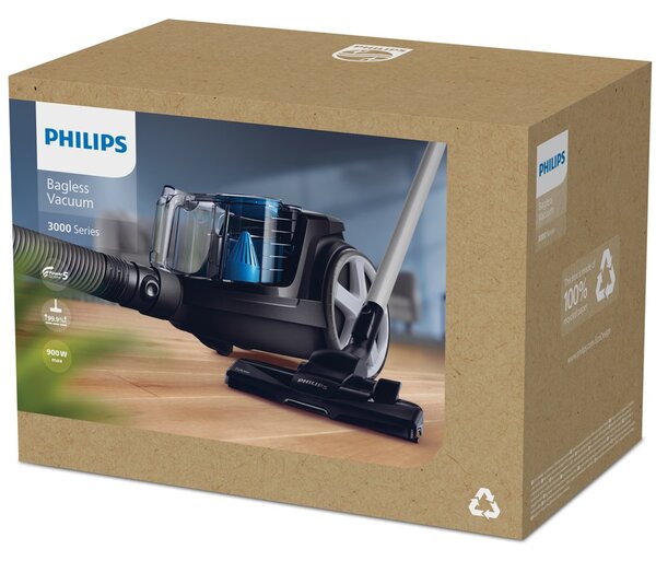 Philips 3000 series PowerPro Compact FC9331 Bezsáčkový vysavač