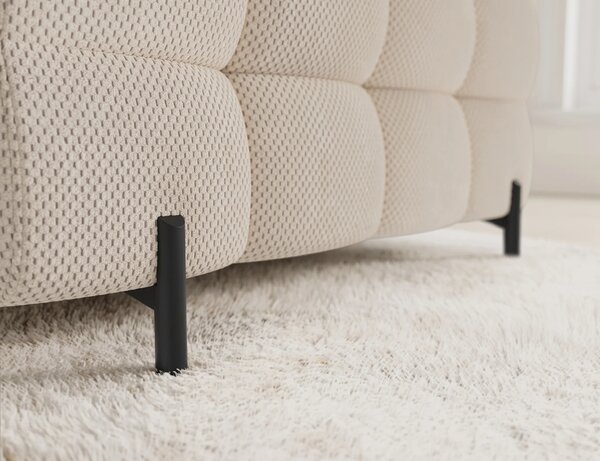 Designová sedací souprava do U KALANI - světle béžová, levé provedení