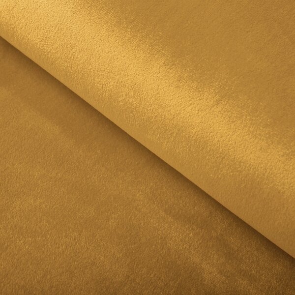 Biante Sametový běhoun na stůl Velvet Premium SVP-047 Hořčicový 35x120 cm