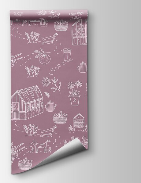 Fototapeta Vzor zemědělských produktů, Designové fototapety na zeď, Populární fototapety, w00254v3 - Tapeko.co.cz