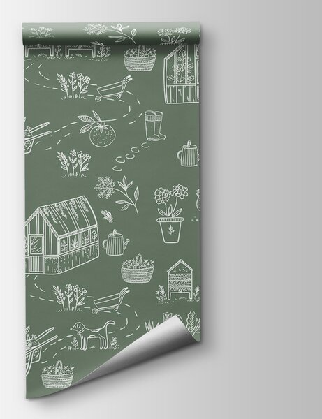 Fototapeta Vzor zemědělských produktů, Designové fototapety na zeď, Populární fototapety, w00254v2 - Tapeko.co.cz