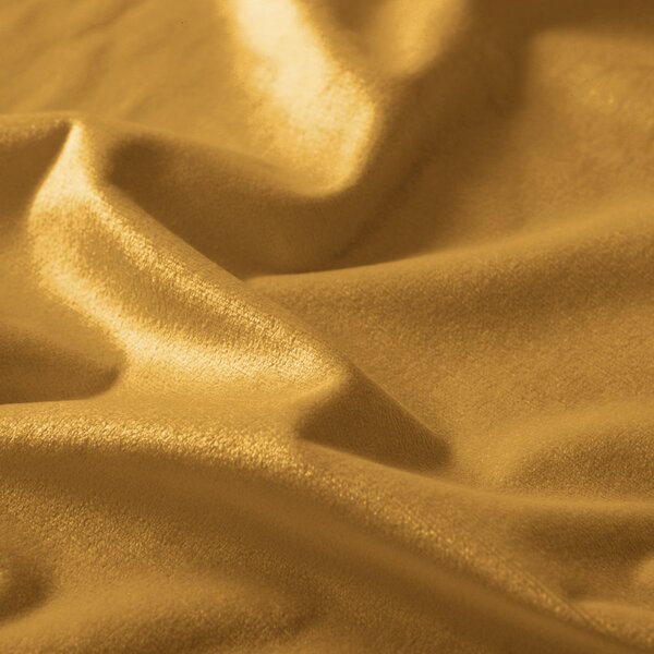 Biante Sametový oválný ubrus Velvet Premium SVP-047 Hořčicový 50x100 cm