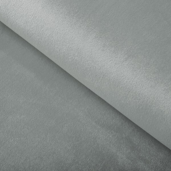 Biante Sametový čtvercový ubrus Velvet Premium SVP-046 Světle šedý 40x40 cm