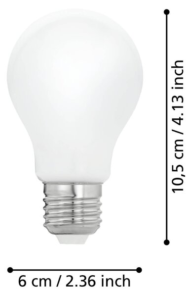 LED žárovka 110032 E27, 4W, teplá bílá