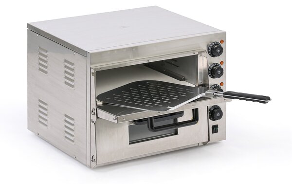 Profesionální elektrická pec na pizzu, 2 komory, 3000 W
