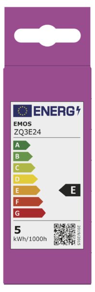 LED žárovka ZQ3E24 E14, 4,2W, studená bílá