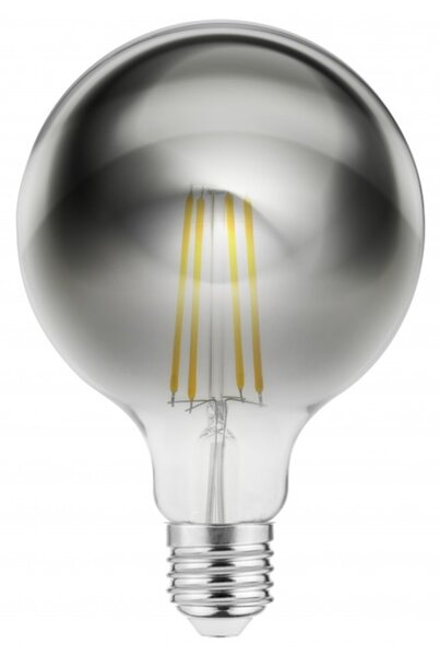 LED žárovka filament G95FP8 E27, 8W, teplá bílá