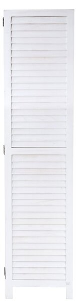 Paraván Shabby vintage C30 - 170 x 205 cm - Bílá