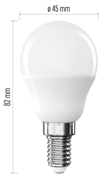 LED žárovka ZQ1D13 E14, 2,5W, neutrální bílá