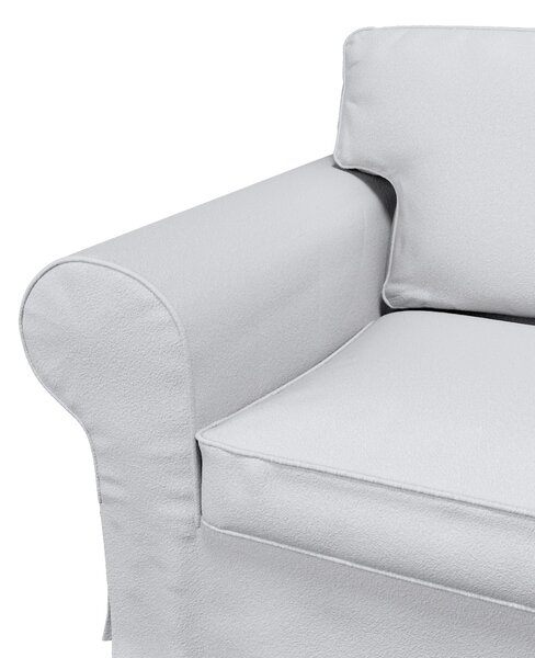 Potah na pohovku IKEA Ektorp 2-místná rozkládací NOVÝ MODEL 2012 barva bílá látka pletený vzor