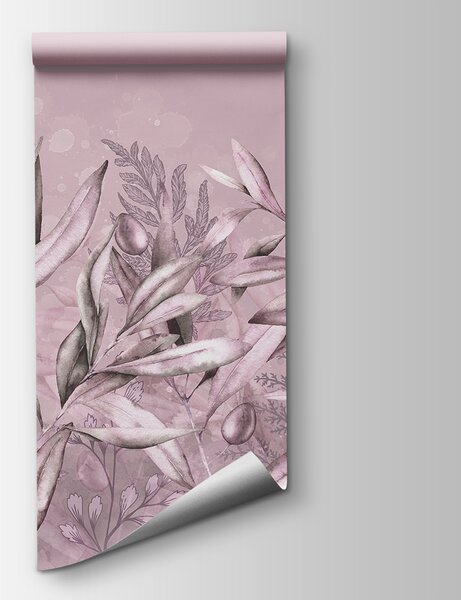 Fototapeta Detailní záběr na listy a bobule, Fototapety s listy, Populární fototapety, w00407v5 - Tapeko.co.cz