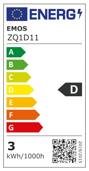 LED žárovka ZQ1D11 E14, 2,5W, teplá bílá