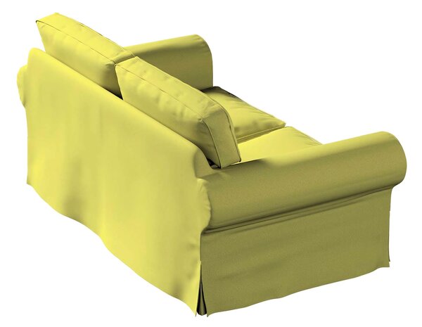 Potah na pohovku IKEA Ektorp 2-místná rozkládací NOVÝ MODEL 2012 barva zelená látka lesklé, sametová