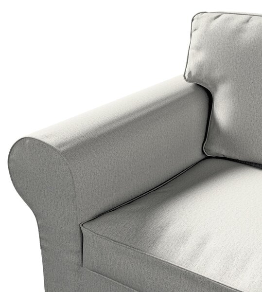 Potah na pohovku IKEA Ektorp 2-místná rozkládací NOVÝ MODEL 2012 barva šedá látka pletený vzor