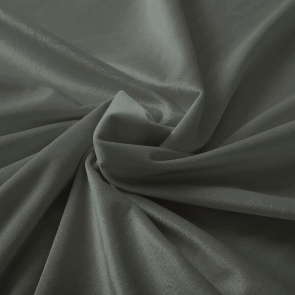 Biante Sametový obdélníkový ubrus Velvet Premium SVP-021 Tmavě šedozelený 60x100 cm