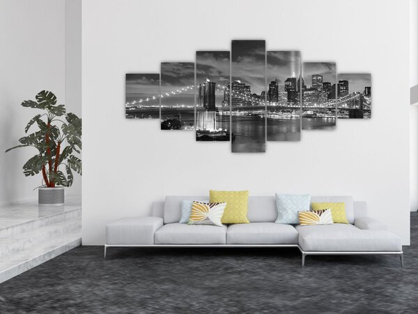 Obraz - Brooklynský most (210x100 cm)